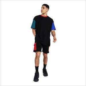 Vente en gros Ensemble décontracté été pour hommes Shorts et t-shirts unis Logo de survêtement graphique Vente en gros Ensemble décontracté été pour hommes Logo uni - Product Image 2