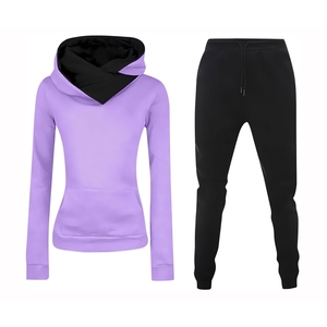 Nuevo conjunto de chándal para mujer de gran oferta, ropa de entrenamiento, conjuntos de chándal para correr para mujer, chándales de personalización completa para mujer - Product Image 1