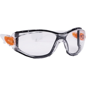 Matador EN 166 Safety <b>Glasses</b> Crystal Frame with Clear <b>Polycarbonate</b> Lenses Infield Safety Eye Protection - Product Image 1