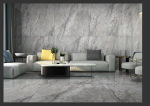 1200x1200 <b>Large</b> Size Format Slate Porcelain 9mm Big Sintered Stone Slabs for Floors 120x120 Hotel <b>Marbles</b> Porcelain Tiles - Product Image 4
