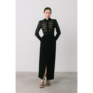 Luxury Good Material <b>Midi</b> <b>Skirt</b> Women Black <b>Skirts</b> for Women High-waisted Fashion Brand UMEA <b>MIDI</b> <b>SKIRT</b> Wholesale Price - Product Image 1