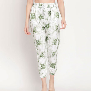 Nueva moda gran oferta Streetwear Pantalones de mujer Casual trabajo bajo MOQ mujeres pantalones hechos de algodón - Product Image 1