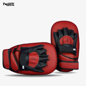1/2pc Curved Boxing Bag Boxing Equipment <b>Focus</b> Punching Bags For Taekwondo Muay thai Karate Adults Kids PU Training Paws <b>Pads</b> - Product Image 4