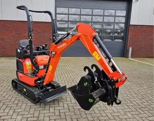 รถขุดขนาดเล็ก Kubota U10-5 สำหรับงานหนัก พร้อมเครื่องยนต์ดีเซล ชิ้นส่วนเกียร์ประสิทธิภาพสูง มีสินค้าในสต็อก - Product Image 2