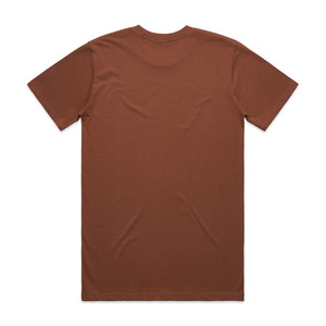 เสื้อยืดสไตล์แฟชั่นสีเคลย์ที่มีสีไฟสีรุ้งสั่งทำได้ตามที่ต้องการ - Product Image 2