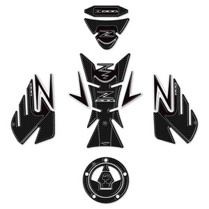 Kit Adesivi 3D in Gel su Misura, Protezioni in Carbonio, Decalcomanie per Serbatoio Moto Kawasaki Z800, Decorazione Logo - Product Image 1