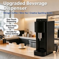 Distributeur de boissons à l'azote commercial MWlab SUPERNITRO, mousse dense à une touche, pour comptoir, pour café nitro, thé, thé pétillant