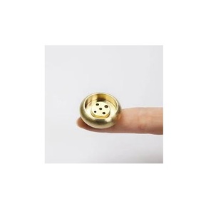 Soporte de incienso de latón de alta calidad, pieza de diseño de agujero de tamaño pequeño para precio barato personalizado con venta - Product Image 5