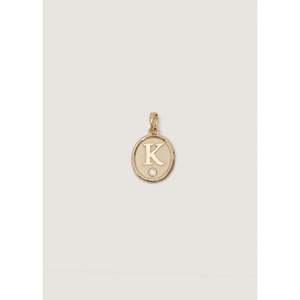 Collier en micro-chaîne Rolo avec diamants, collection Love Letter - Pendentifs et breloques haut de gamme - Product Image 3