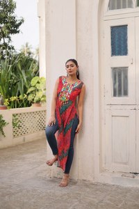 Navratri 2025 Modern Reversible Party & Festive Season Garba Collection <b>Women's</b> <b>Kurta</b> - Product Image 3