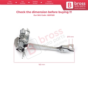 BDP1261 Front Door <b>Hinge</b> Stop Check <b>Strap</b> Limiter for Scenic MK3 JZ0/1 2009-2016 804310008R - Product Image 5