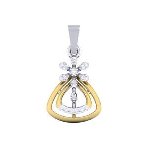 จี้ทองคำแท้ 14K พร้อมเพชรแท้และจี้เพชรดีไซน์หรูหรา มีตัวเลือกสีทองและเพชรหลากหลายแบบ - Product Image 3