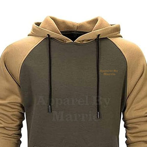 Nueva llegada, sudaderas con capucha para hombre de diseño minimalista y sencillo, de color sólido, esenciales para el día a día, con bolsillos tipo canguro. - Product Image 4