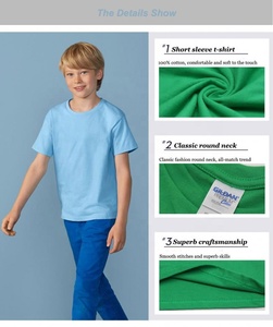 Venta al por mayor personalizado bajo MOQ alta calidad O cuello Fitness Plus tamaño chico Camiseta corta blanca niños 14 a 15 años camiseta para hombres - Product Image 2