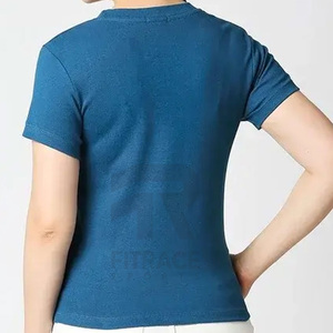 เสื้อยืดคอกลมแขนสั้นสำหรับผู้หญิงเสื้อยืดฤดูร้อน - Product Image 3