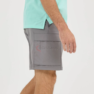 Pantalones cortos formales para hombre con logotipo personalizado, cintura elástica, bañadores para la playa, pantalones cortos de verano, fabricante - Product Image 2