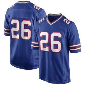 Maillots de football personnalisés tendance en gros, respirants, grande taille, manches courtes, vêtements de sport OEM - Product Image 4