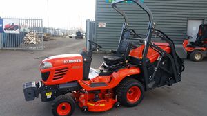 2022 18HP New Kubota G Diesel Rideon Mower with 48" <b>Deck</b> Gearbox Motor & Pump 443KG - Product Image 2