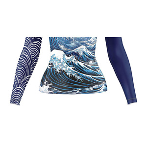 Camiseta de Manga Larga de MMA para Hombre, con Logotipo Personalizado, de Alta Calidad, Transpirable, de Secado Rápido, Estampada al por Mayor, de Spandex/Poliéster, 120g - Product Image 3