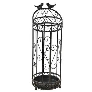 Porte-parapluie en métal de finition dorée de haute qualité pour commande en gros, porte-parapluie en métal de concepteur de luxe pour le bureau et le hall de l'hôtel - Product Image 2