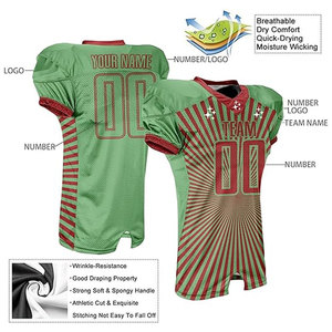 Maillot de football américain par sublimation, dernier style, faible MOQ, vêtements de sport, maillot de football par sublimation à vendre - Product Image 2