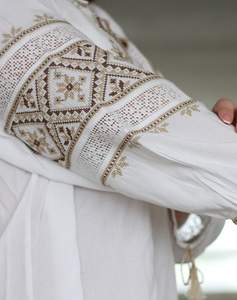 Elegante Blusa Casual de Popelina para Mujer - Idea de Regalo Étnica Perfecta para el Verano - Product Image 5