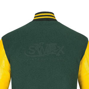 Veste d'hiver Letterman avec logo personnalisé à vendre Veste d'hiver Letterman à la mode nouveau design - Product Image 3