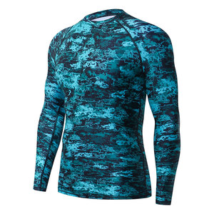 Rashguard MMA de manga larga para hombre, protección UV para adultos, equipo de surf y natación, Fitness y entrenamiento esencial - Product Image 1