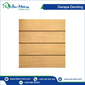 Cubierta de madera maciza Garapa de alta calidad, diseño moderno de 21x145mm con superficie lisa - Product Image 3