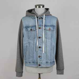High-Quality Premium Denim <b>Jacket</b> For <b>Men</b> Vintage Ripped Styles, <b>Slim</b> <b>Fit</b> Street wear, and Windbreaker Outerwear for Winter - Product Image 1