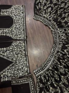 กระเป๋าคลัทช์สำหรับผู้หญิงเสื้อผ้าอินเดียแฟชั่นทันสมัยสำหรับผู้ใหญ่ชุดผ้าแคนวาสแบบแคนวาส - Product Image 4