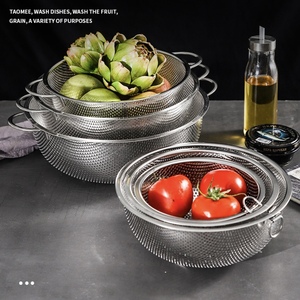 อุปกรณ์ครัวสำหรับระบายน้ำผักและผลไม้ทนทานสำหรับอ่างน้ำแบบมีที่มีประสิทธิภาพ - Product Image 5