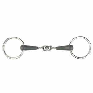Mors à simple articulation pour joue pleine avec embouchure polie et lisse, idéal pour l'équitation et les instruments vétérinaires - Product Image 2