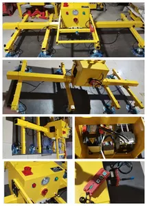 Equipamento de elevação de material para manipuladores industriais, copo de sucção de chapa metálica de 1500kg, elevador a vácuo de placa de vidro