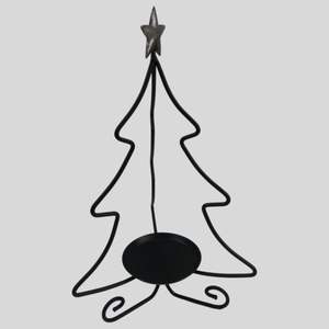 Adorno Navideño Vintage Hecho a Mano de Hierro Forjado de Alta Calidad con Acabado Negro Antiguo para Decoración Navideña del Árbol de Navidad - Product Image 4