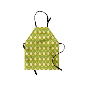 Delantal de cocina de material de algodón 100% estampado personalizado más vendido delantales de cocina a precio mayorista - Product Image 2