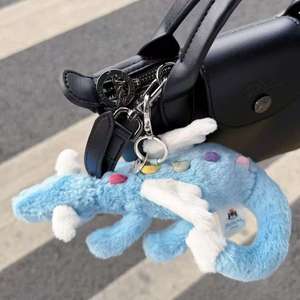 Sky Dragon Jelly <b>Cat</b> Plush Keychains Eco-Friendly 3D Shape Filled with PP Cotton Perfect Birthday <b>Gift</b> Collection - Product Image 2