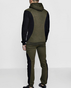 El más nuevo traje de sudor personalizado para hombres, conjunto deportivo para correr, chándal de tela suave al por mayor para hombres - Product Image 3