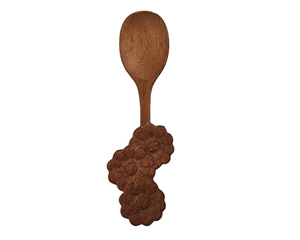 Cuchara de madera artesanal para uso en cocina, cuchara de madera compacta para té, cuchara de madera ecológica para café, azúcar o postre - Product Image 6