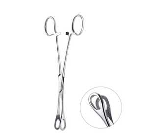Pinzas Rectas Manuales de Acero Inoxidable para Esponja, Instrumento Quirúrgico Ortopédico, Certificación CE Clase I, 7 Pulgadas, 1 Año de Garantía - Product Image 2