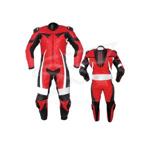 ชุดแข่งมอเตอร์ไซด์หนังสำหรับผู้ชายและผู้หญิงชุดแข่งรถมอเตอร์ไซด์หนังระบายอากาศได้ดี - Product Image 2