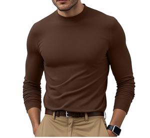 Camisetas de Manga Corta para Hombre, Cuello Redondo, Tejido Grueso, Absorbe la Humedad, Estilo Casual - Product Image 3