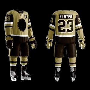 Uniforme de hockey sobre hielo de la mejor calidad Elite fit, ropa deportiva de hockey sobre hielo personalizable de la mejor calidad con uniforme de diseño de logotipo personalizado - Product Image 2