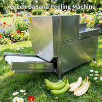 Huisgebruik groene bananen schilmachine industriële bananenschil verwijderende schilmachine voor groene plantains