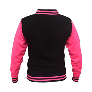 Chaqueta Universitaria Personalizada con Parche de Nombre, Estilo Color Block Opcional con Botones Clásicos - Product Image 4