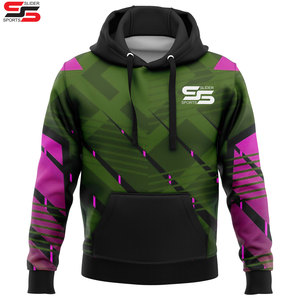 แจ็กเก็ตมีฮู้ดสำหรับผู้ชายเสื้อมีฮู้ดลำลองพิมพ์ลายหลากสี3D งาน OEM ดีไซน์ตามสั่ง - Product Image 5