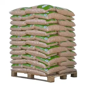 优质木质颗粒6毫米EN plus A1级颗粒阿贝特15千克袋价格实惠，可及环保