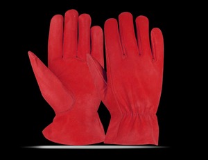 Gants de travail en cuir de vachette de qualité supérieure Protection durable des bras de la main avec caractéristiques de sécurité pour les conducteurs mécaniques - Product Image 6