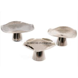 Set Of 3 Luxurious Quality Metal Made Simple Standard Designer Restaurant And Hotel Food Serving <b>Tray</b> In Impressive Price - Product Image 6