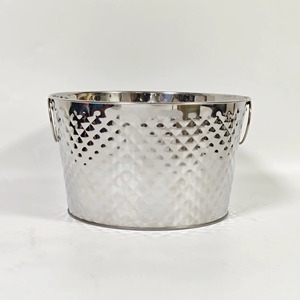 Bac à Boissons Décoratif en Acier Inoxydable Porte-Vin Refroidisseur à Bière Vase à Champagne pour la Maison ou la Restauration - Product Image 2